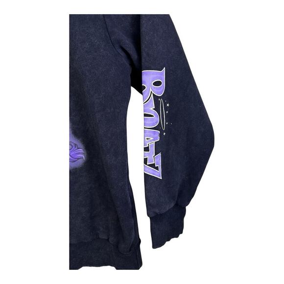 BRATZ Y2K Black Crewneck Pullover Oversized Graphic Sweatshirt Sz M - Picture 5 of 12